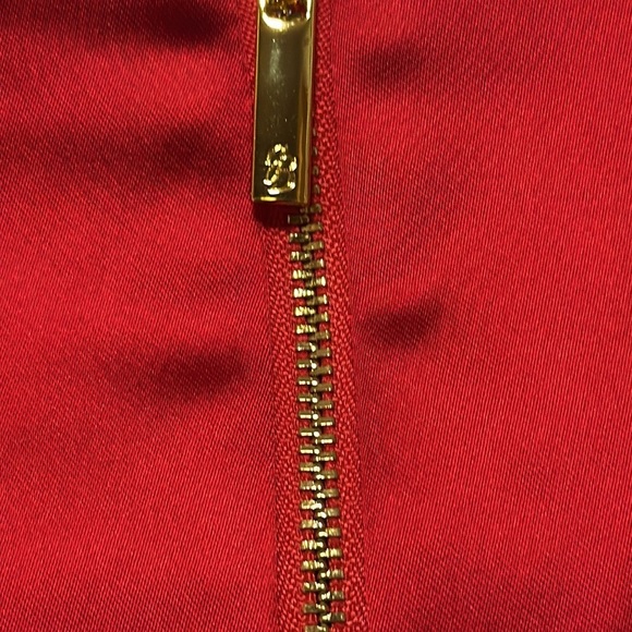 Julie Brown Red Dress. Size 4 NWT - Picture 9 of 13